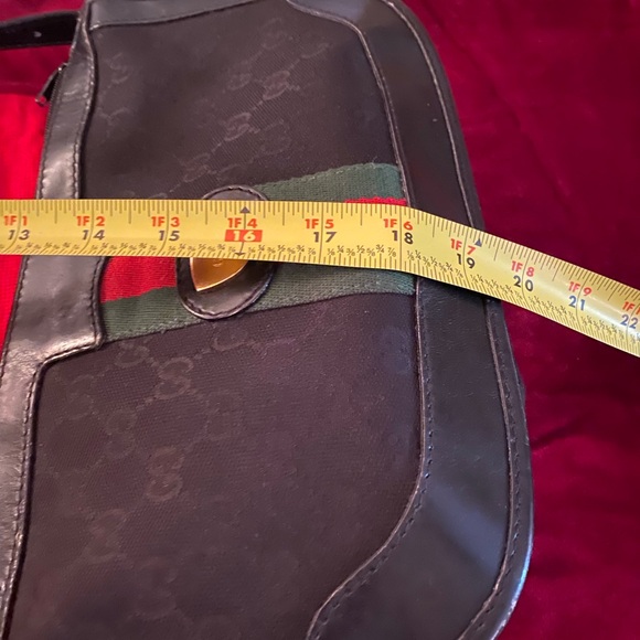 GUCCI BLACK,SHERRY WEB LINE BAG - Picture 7 of 16